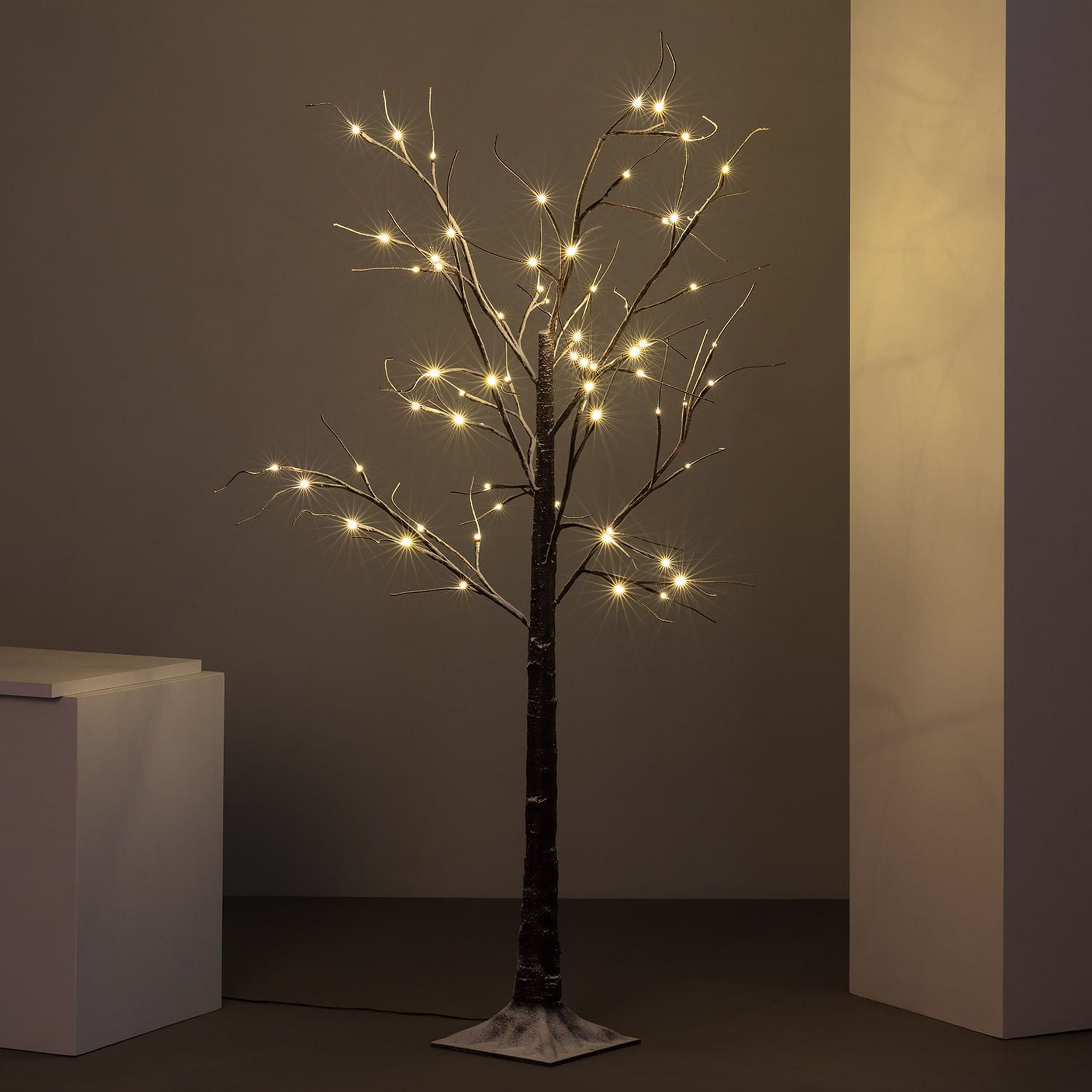 Abruzzo Christmas lampa stojąca 64x6,1W LED choinka drzewko brązowy ABR-LSCH-64