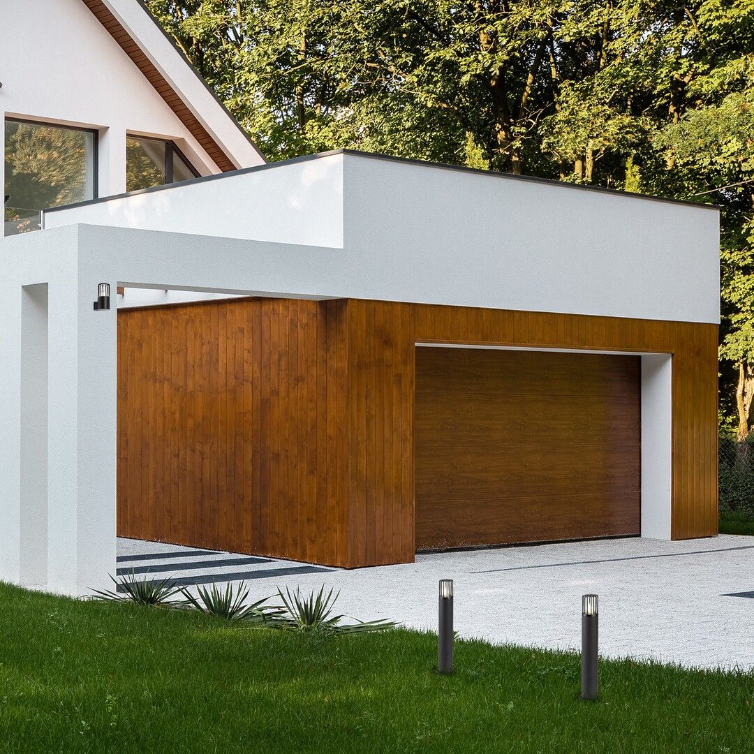 Rabalux Haren lampa stojąca zewnętrzna 1x60 W czarna 77084