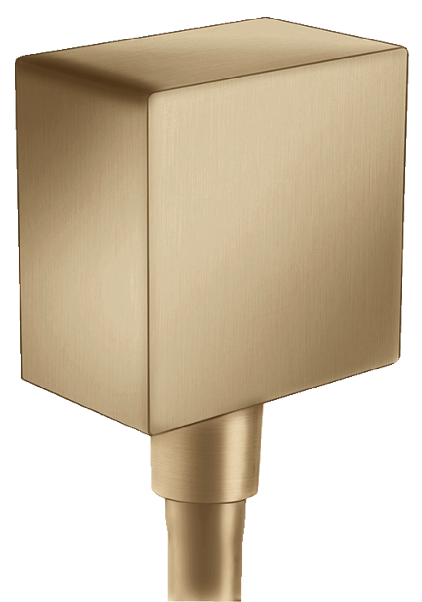 Hansgrohe Fixfit Square przyłącze kątowe brąz szczotkowany 26455140