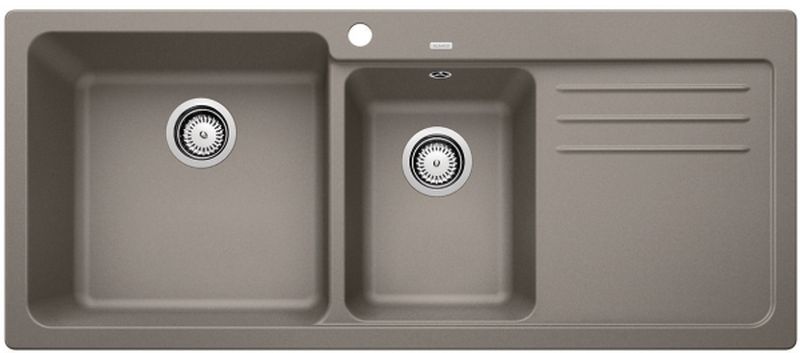 Blanco Naya 8 S zlewozmywak 116x50 cm z Silgranit PuraDur tartufo 519660