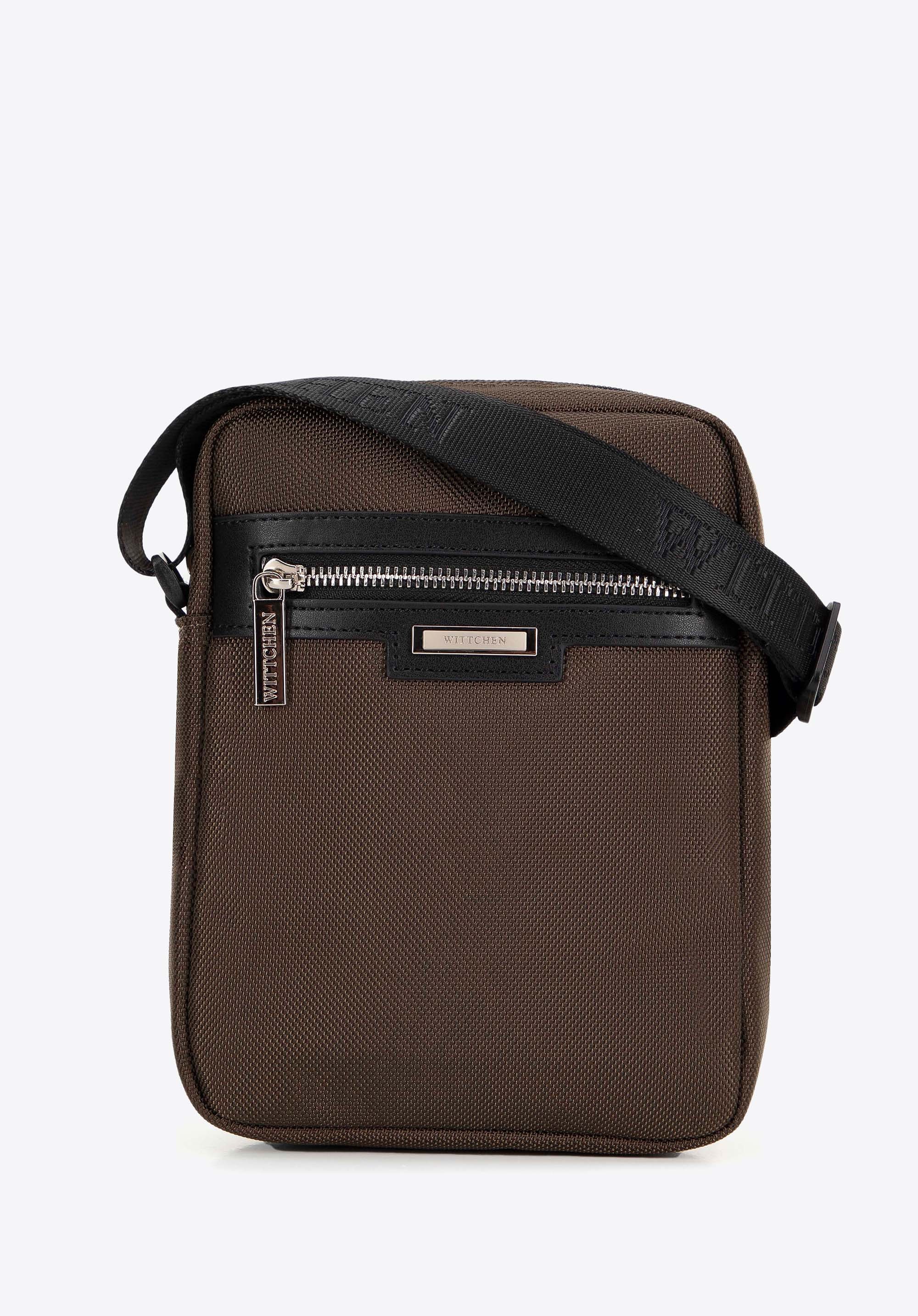 Męska listonoszka klasyczna zielona