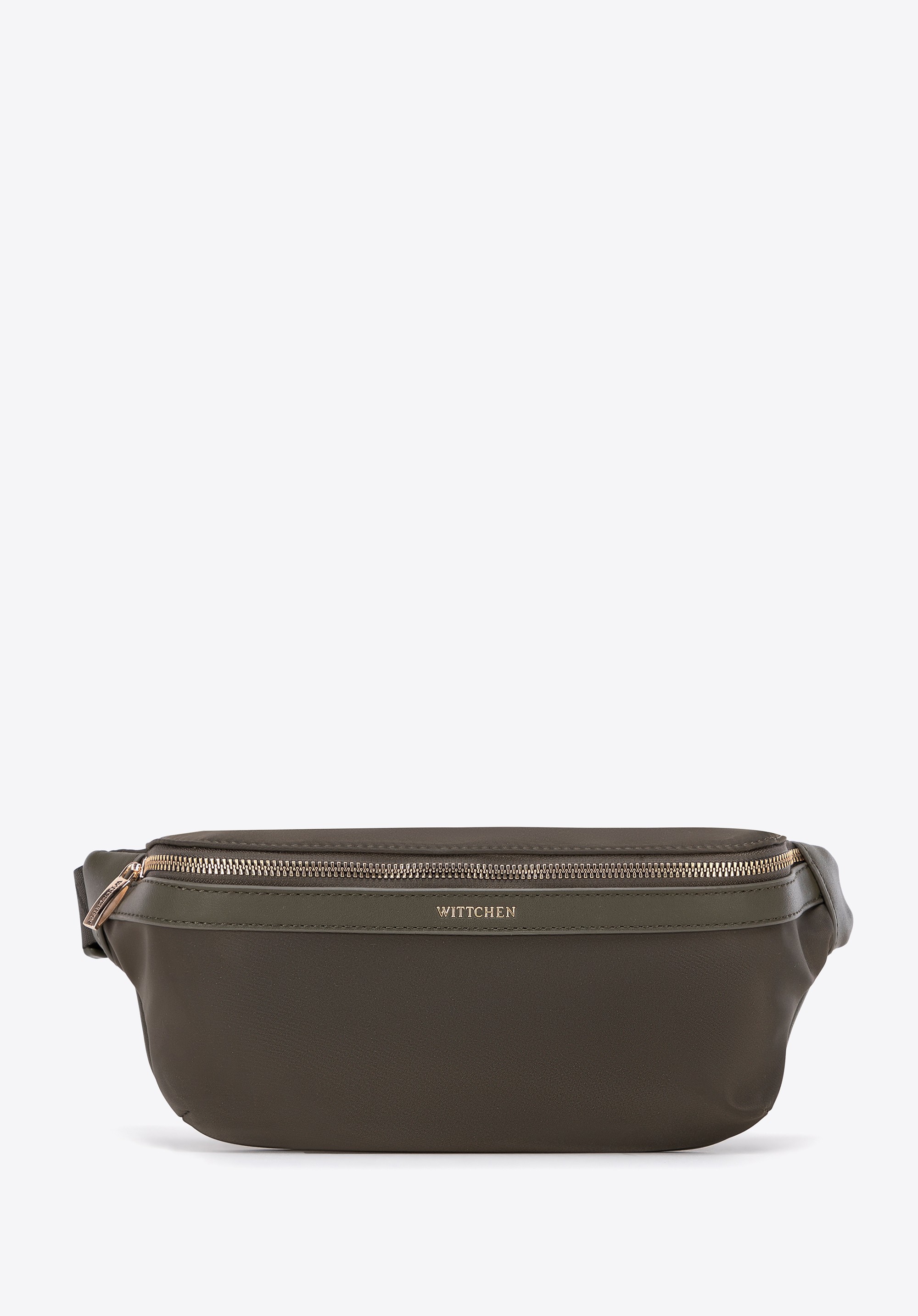 Damska nerka z nylonu zielona