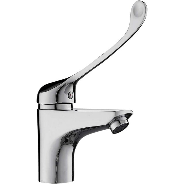 KUCHINOX Bateria umywalkowa stojąca MADERA z dźwignią medyczną chrom