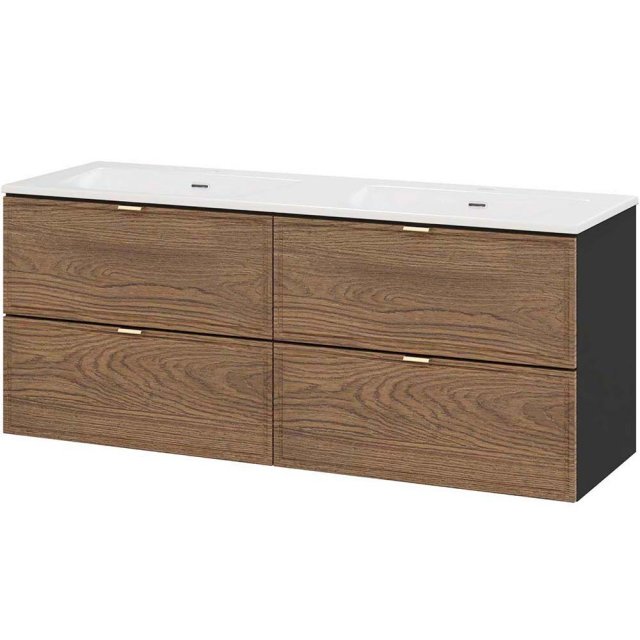 COMAD Zestaw mebli TALIA CASELLA 2 szafki z umywalką meblową SKY WHIT