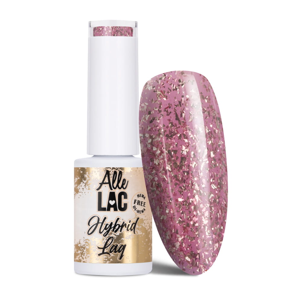 Lakier hybrydowy LED/UV Gel Polish AlleLac It Girl! Nr 162 HEMA/Di-HEMA Free 5g