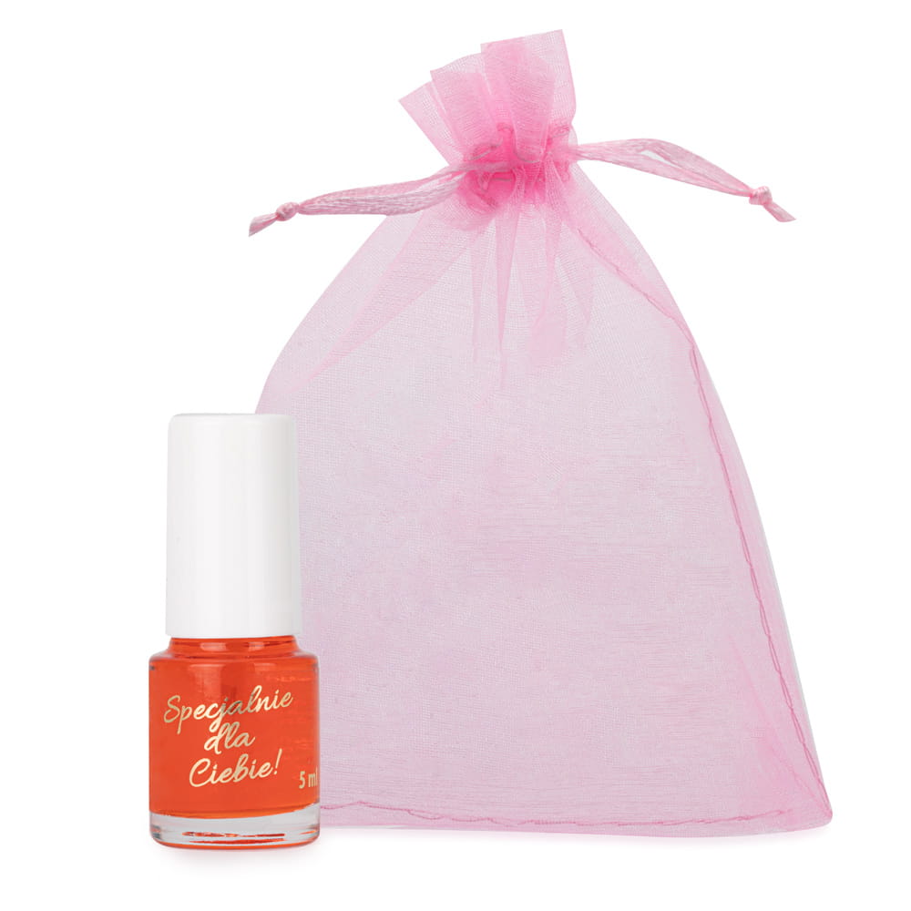 Oliwka okazjonalna do skórek i paznokci o zapachu truskawki z woreczkiem 5 ml