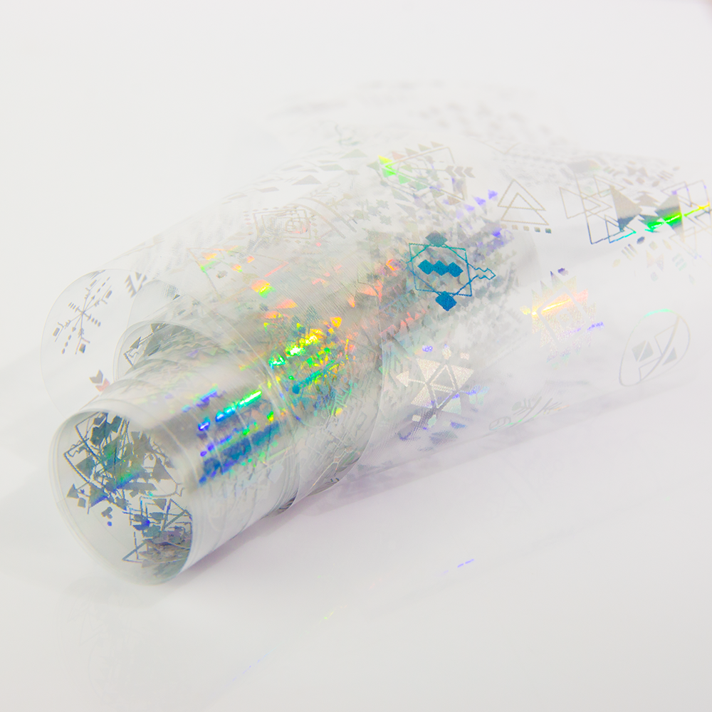 Folia transferowa 100 cm wzór holo 10 Nr 10