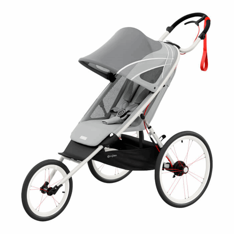 Cybex, Avi- wózek biegowy-Medal Grey-Light Beige with Orange Details
