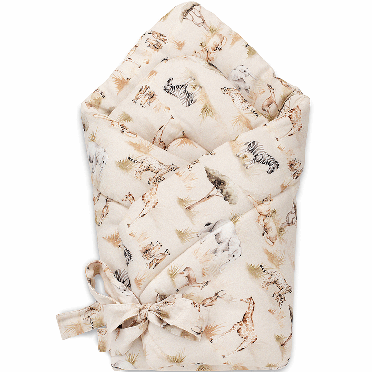 Yosoy Rożek niemowlęcy 100% cv Bambus - 75 x 75 cm-Safari