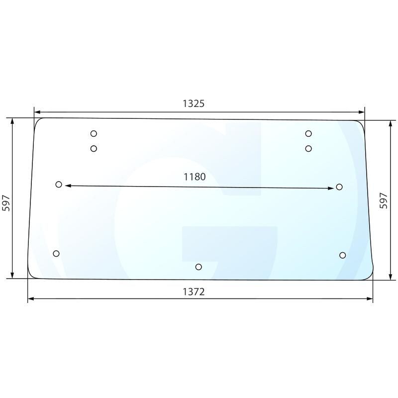 Szyba tylna FIAT 5130388