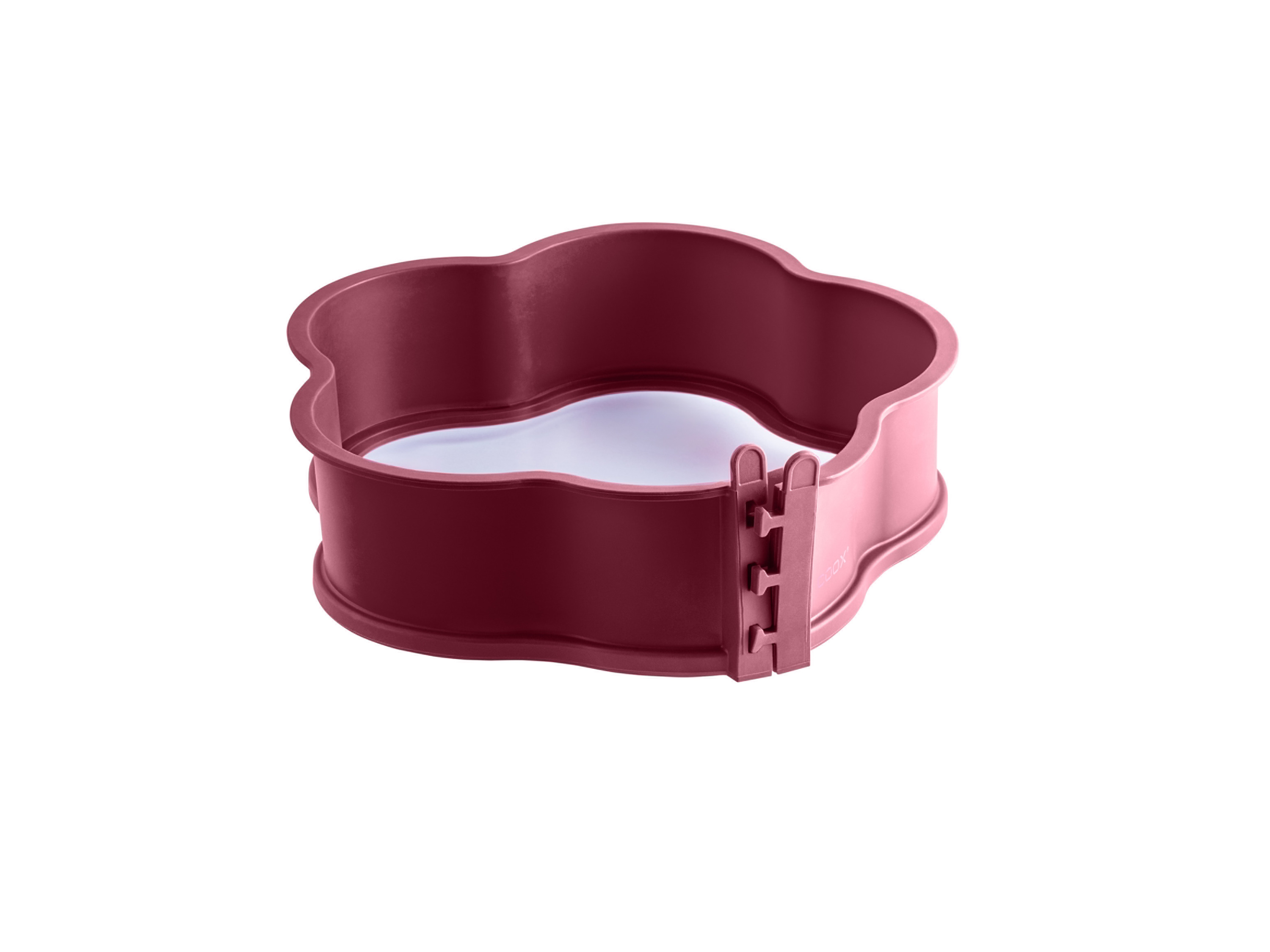 Coox Silikonowa forma do pieczenia ciemnoczerwony