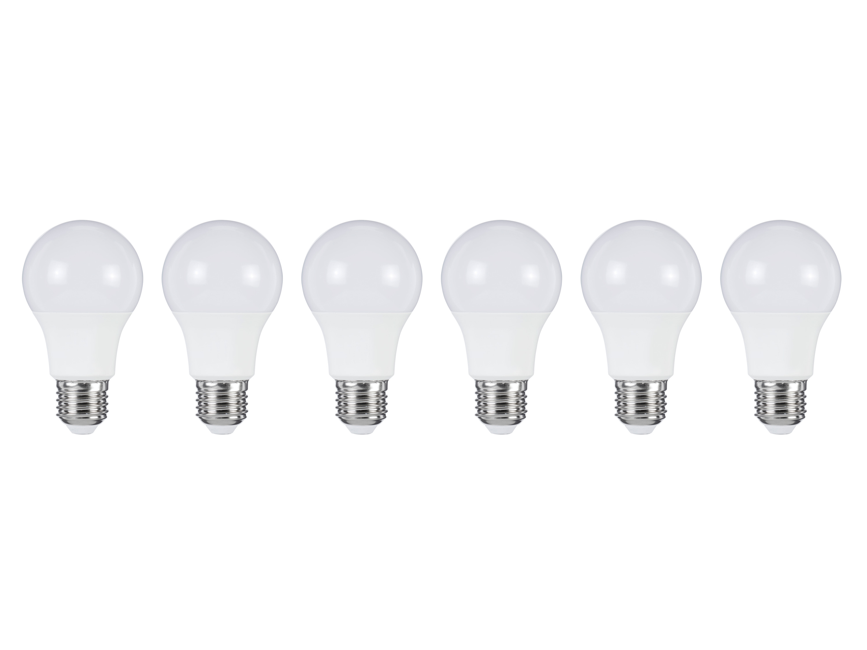 Livarno home Zestaw 6 żarówek LED Gruszka E27