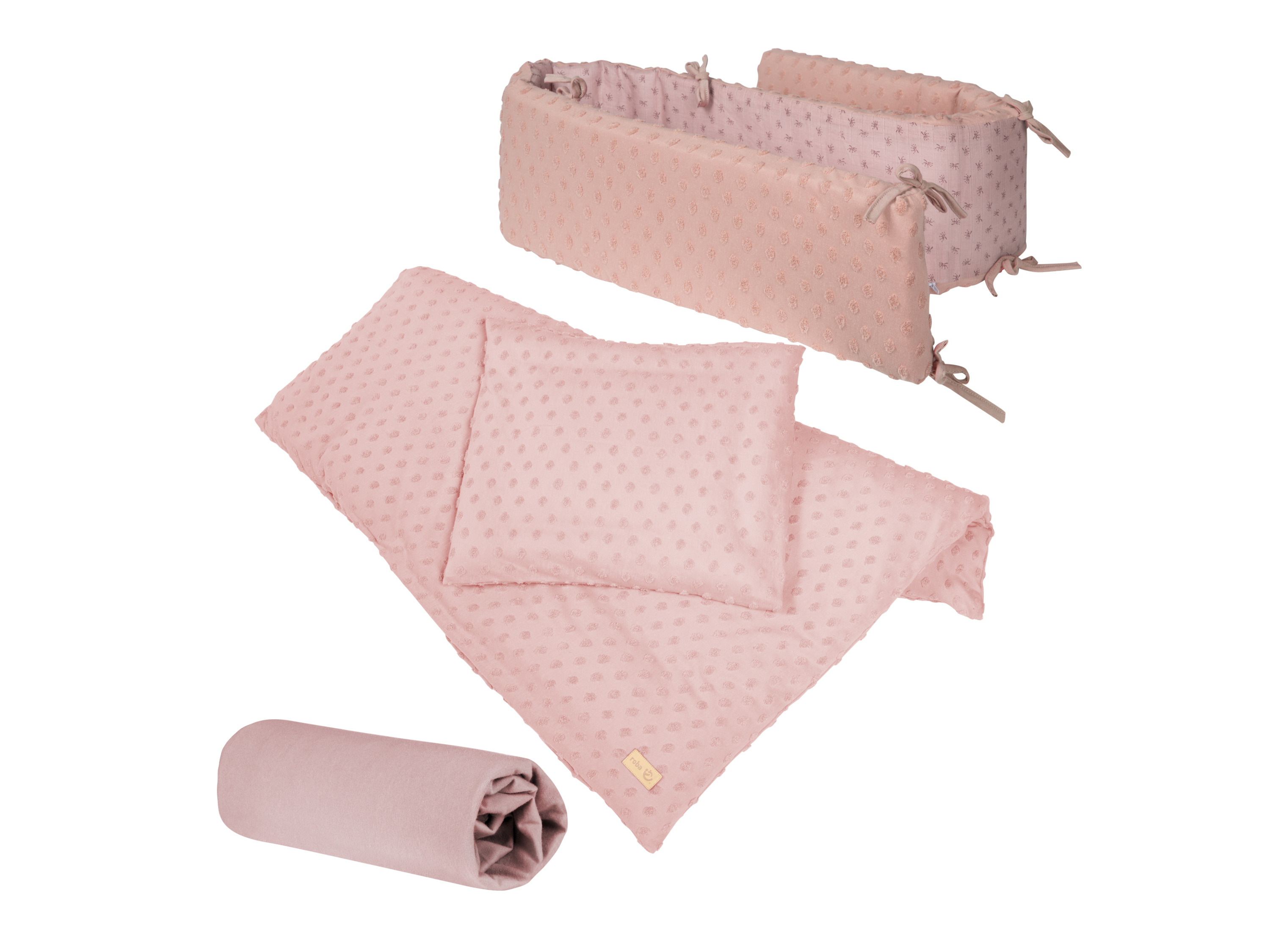 roba BIO-Jersey Zestaw upominkowy stary róż