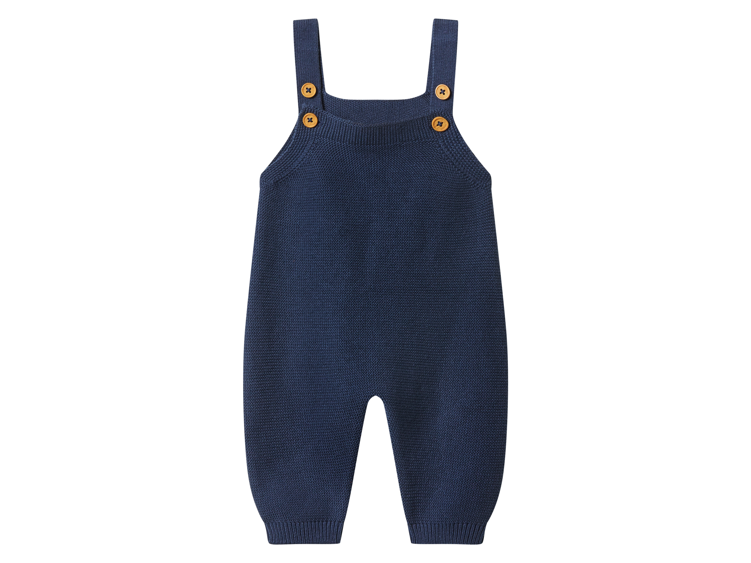 lupilu Ogrodniczki niemowlęce z biobawełny Granatowy, 62/68