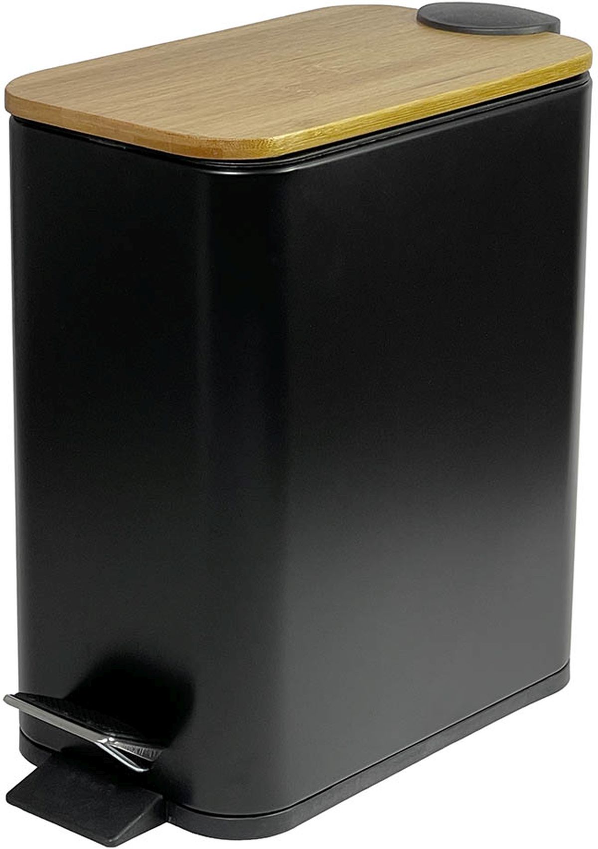 Darmowa Dostawa - Kosz na śmieci 6 l czarny Sepio 10KOS6LBLAWOO