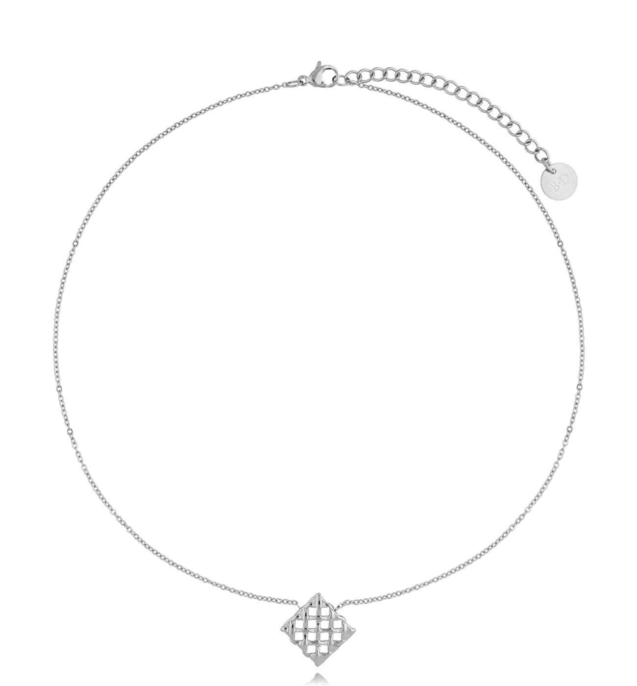 Naszyjnik srebrny Handsomely - By Dziubeka