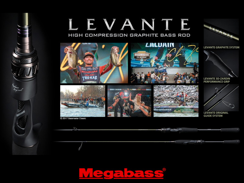 MegaBass Wędka LEVANTE (2019) 190cm 3.5g