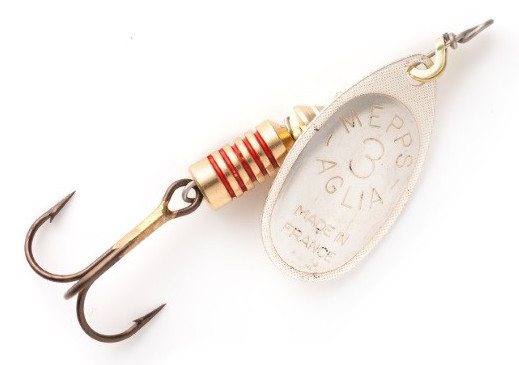 Mepps błystka AGLIA #3 SREBRNA