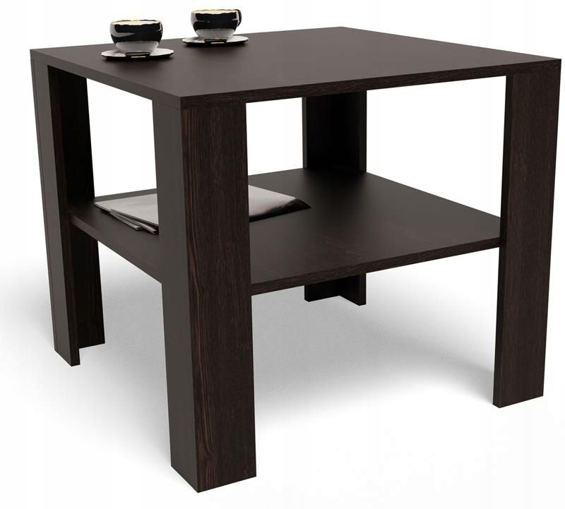 Ława Matkam stolik WYSOKA 68x68 EX3 wenge 1 szt.