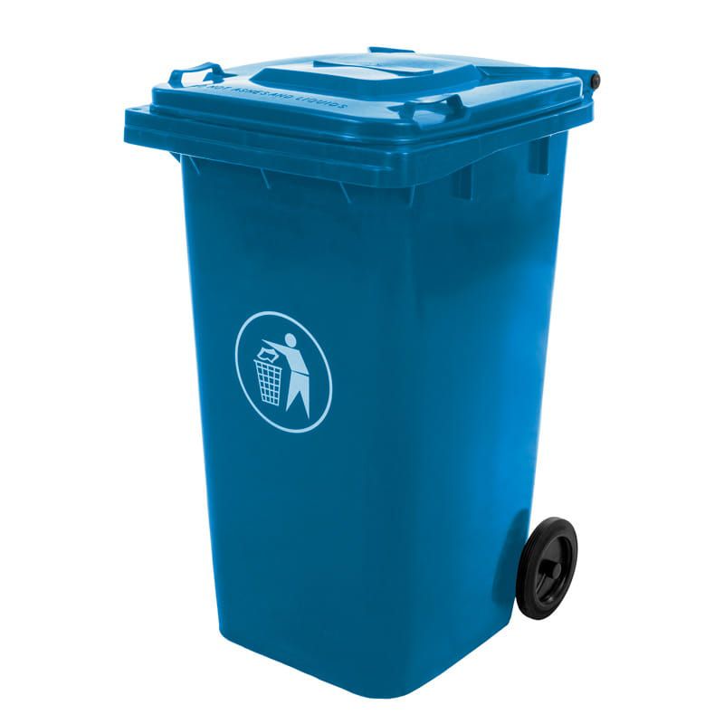 Kosz Na Śmieci Mirpol 240 L na Papier Niebieski 1szt.