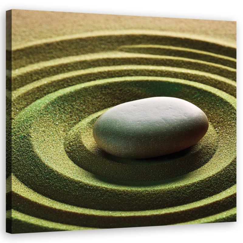 Obraz do salonu sypialni Feeby Kamień Zen Spa 30x30 cm 1szt