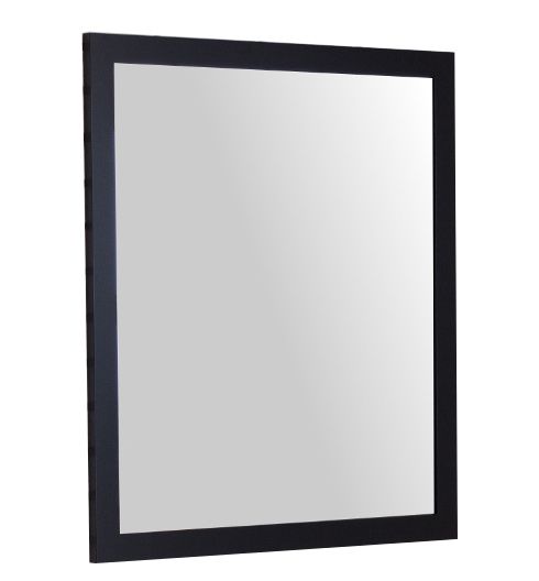 Lustro wiszące Profilmat 90x80 rama kolor czarny 1szt.