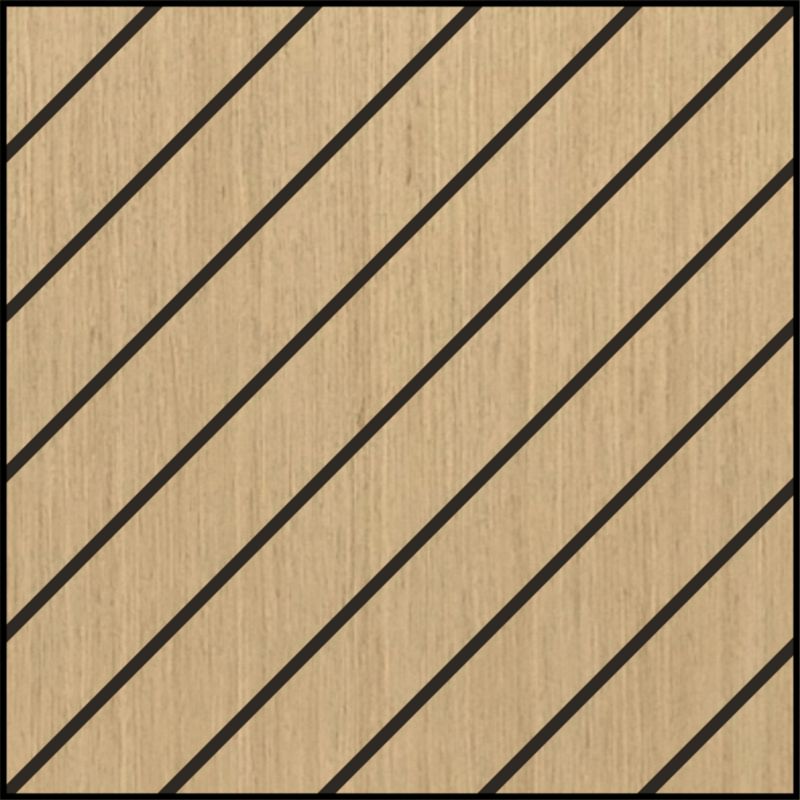 Panel ścienny Max-Stone SOFT 50X50 Dąb Skos Szeroki 1 szt.