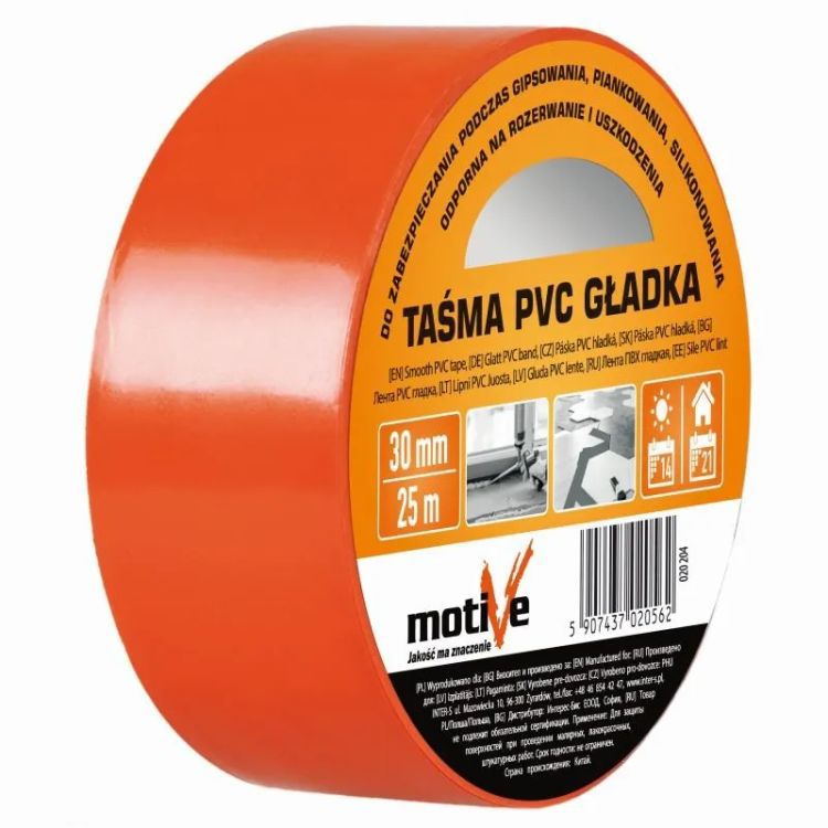 Taśma pvc Motive gładka 30mm/25m 1 szt.