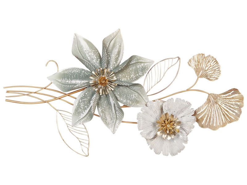 Dekoracja ścienna Europium Metal Złoty 1 szt.