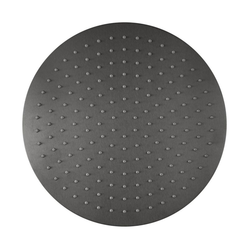 Deszczownica Okrągła Oltens Vindel 30cm Grafit System Anty-Kamień Regulacja 9l/min 1 szt.