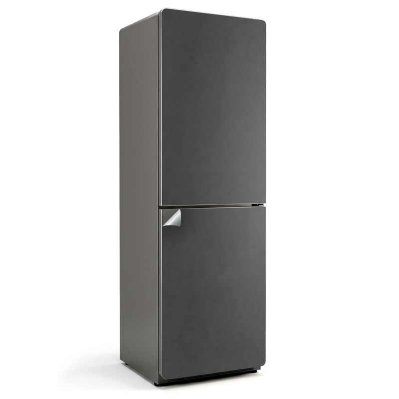 Ozdobna naklejka na lodówkę Wallfluent 60x190 cm Kolor Szaro-brązowy 1 szt.