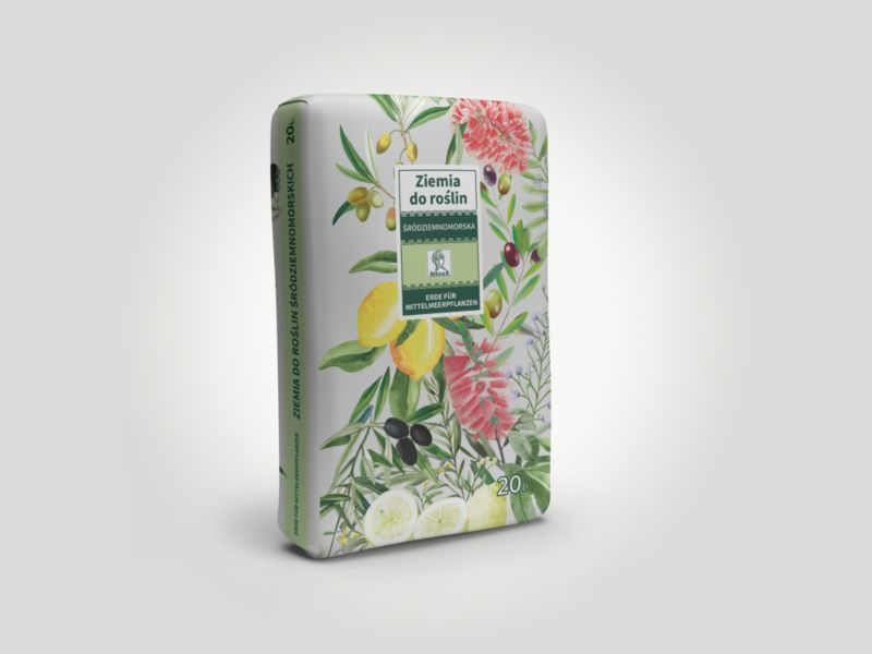 Ziemia do roślin śródziemnomorskich Athena 20 l