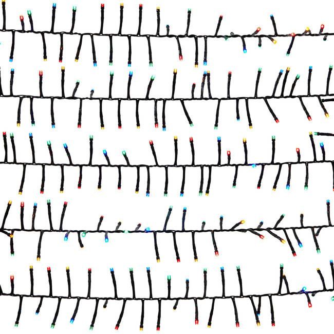 Lampki zewnętrzne 1000 LED multikolor