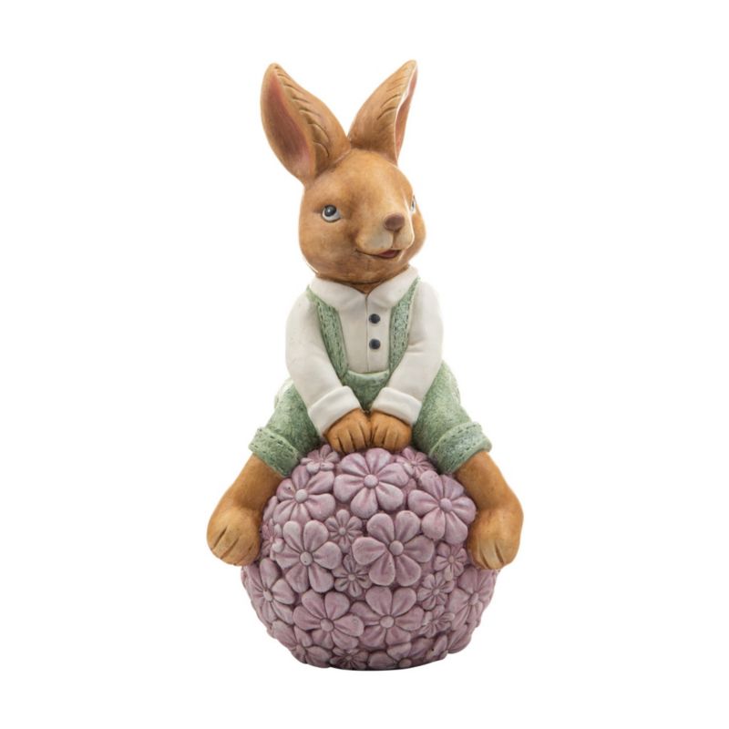 Dekoracyjna figurka, Solis Decor, 216Q22301A, Zając duży, 1 szt.