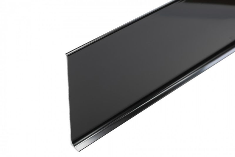 Listwa aluminiowa Cezar czarny 10x100x2500mm 1 szt.
