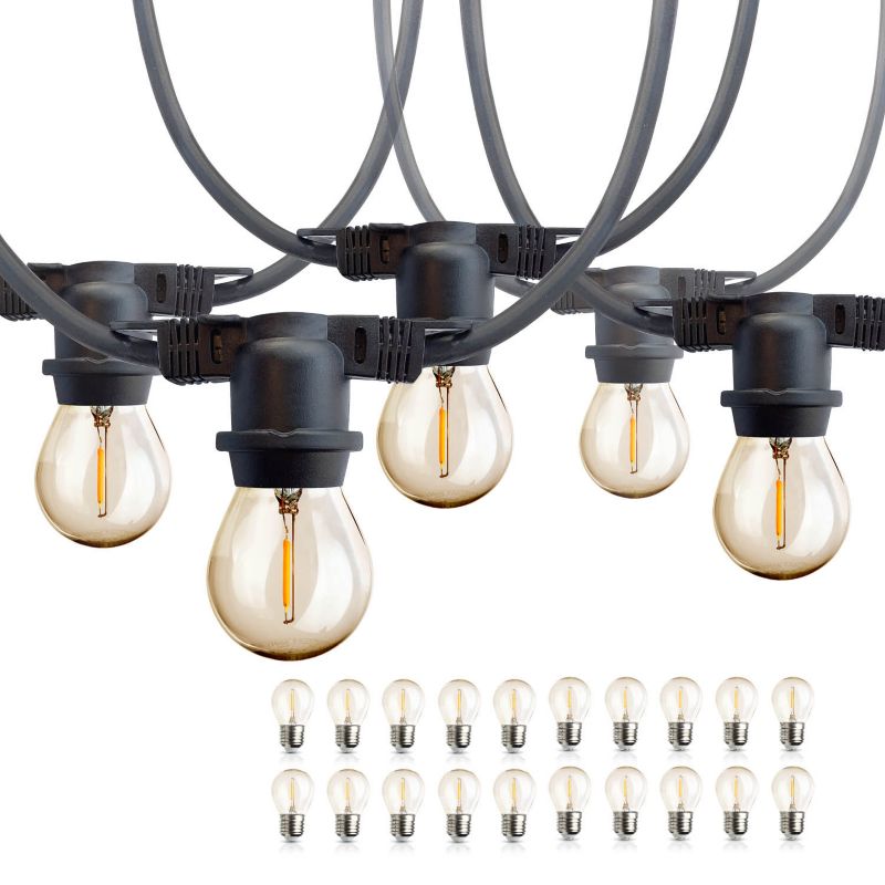 Girlanda ogrodowa Kobi 10m + 20 żarówek E27 1kpl.