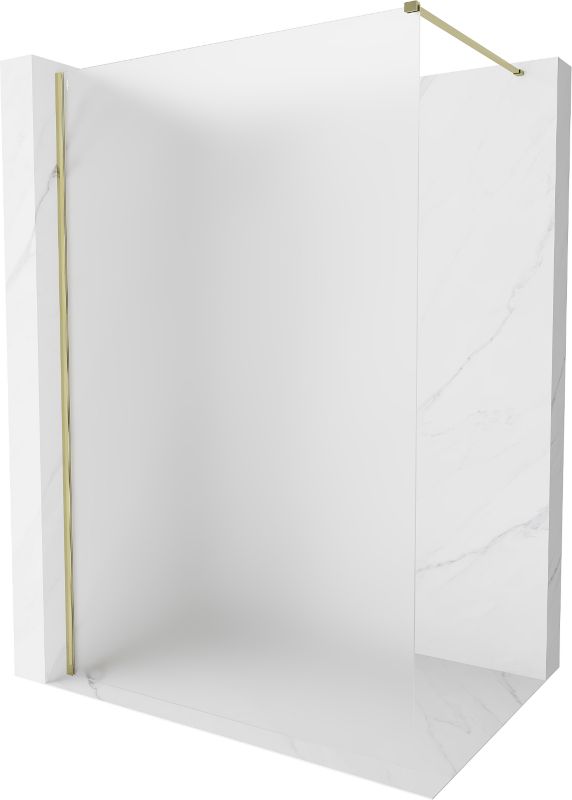 Ścianka prysznicowa Mexen Kioto-X złota szron 80x200 cm 800-080-101-50-30-X 1 szt.