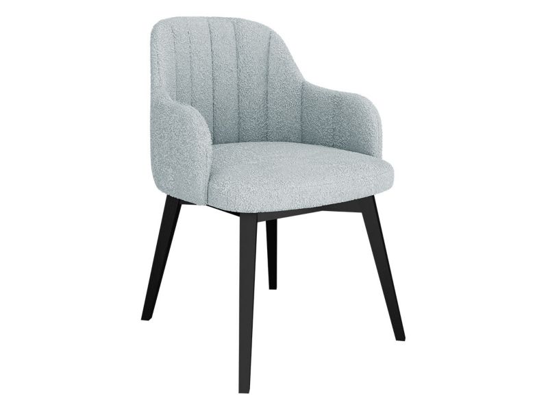 Krzesło MIRJAN 24 tapicerowane Nagrinto jasnoniebieska bukla 1 szt.