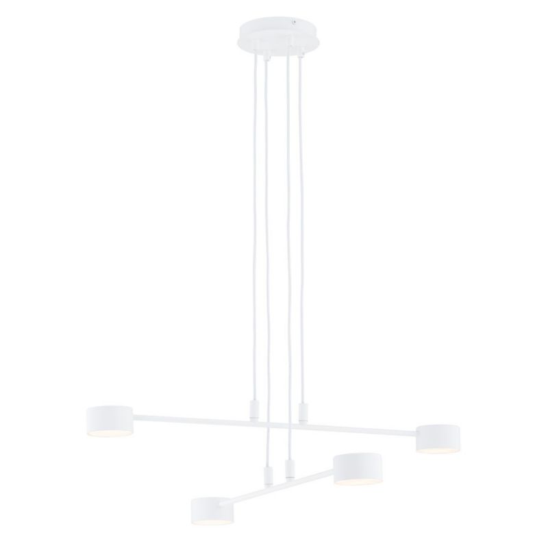 Lampa wisząca Emibig Modus 0962 biała minimalistyczna 5xGX53 x 12W 1 szt.
