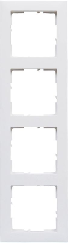 Ramka poczwórna Legrand Suno biała
