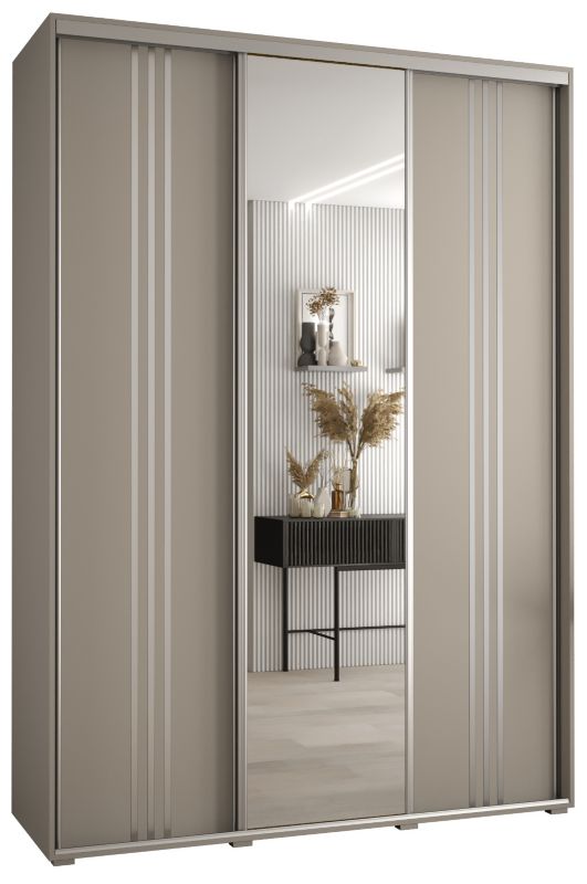 Szafa przesuwna Abiks 45 wysoka Dakota 7 170 kaszmir+kaszmir+srebr 1 szt