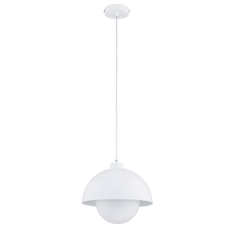 Lampa wisząca Alfa Kuger 4390 biała do kuchni 1xE27 x 15W 1 szt.