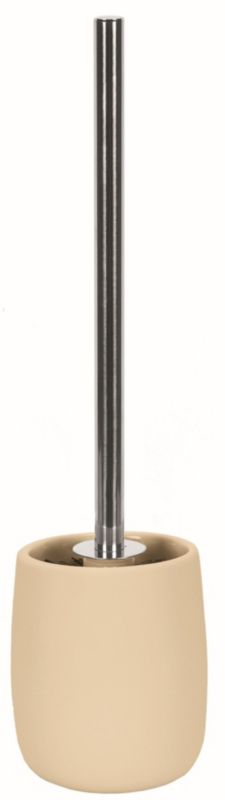 Szczotka toaletowa Kleine Wolke Eclipse beżowy mat, soft-touch, 1 szt.