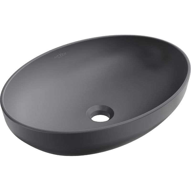 Umywalka nablatowa Mexen Cornelia szary 50x37 cm 1 szt.