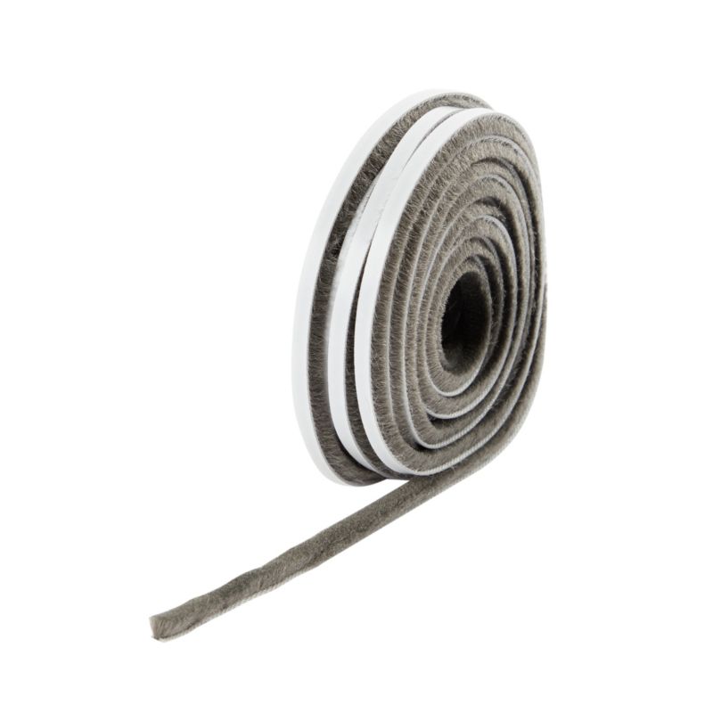 Szczotka do drzwi Diall samoprzylepna 6 m szara