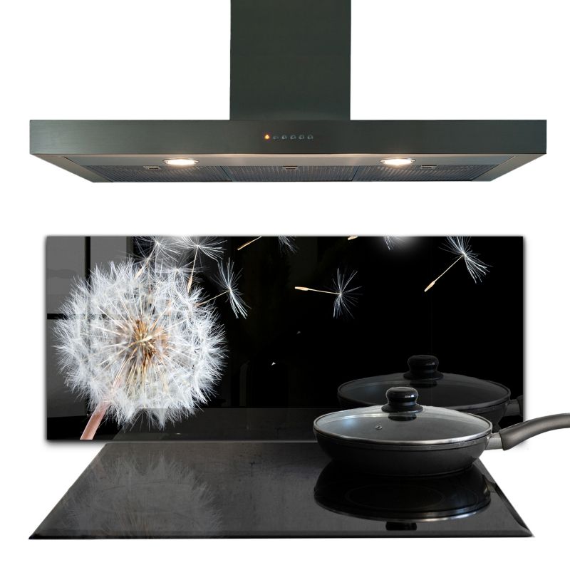 Panel kuchenny Wallfluent 125x50 cm Dmuchawiec na Wietrze Szklany 1 szt.