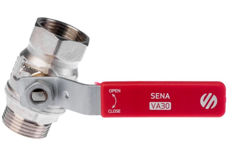 Zawór Arco kulowy do wody z dźwignią DN20 GZ-GW SENA VA30 Inox 19.05 mm 1 szt.