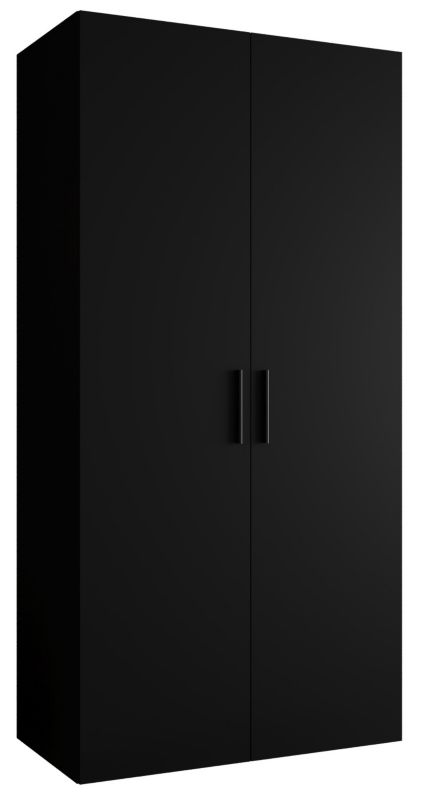 Szafa uchylna Abiks BARI 1 100 wys. 202 cm Czarny + u. Czarny 1 szt