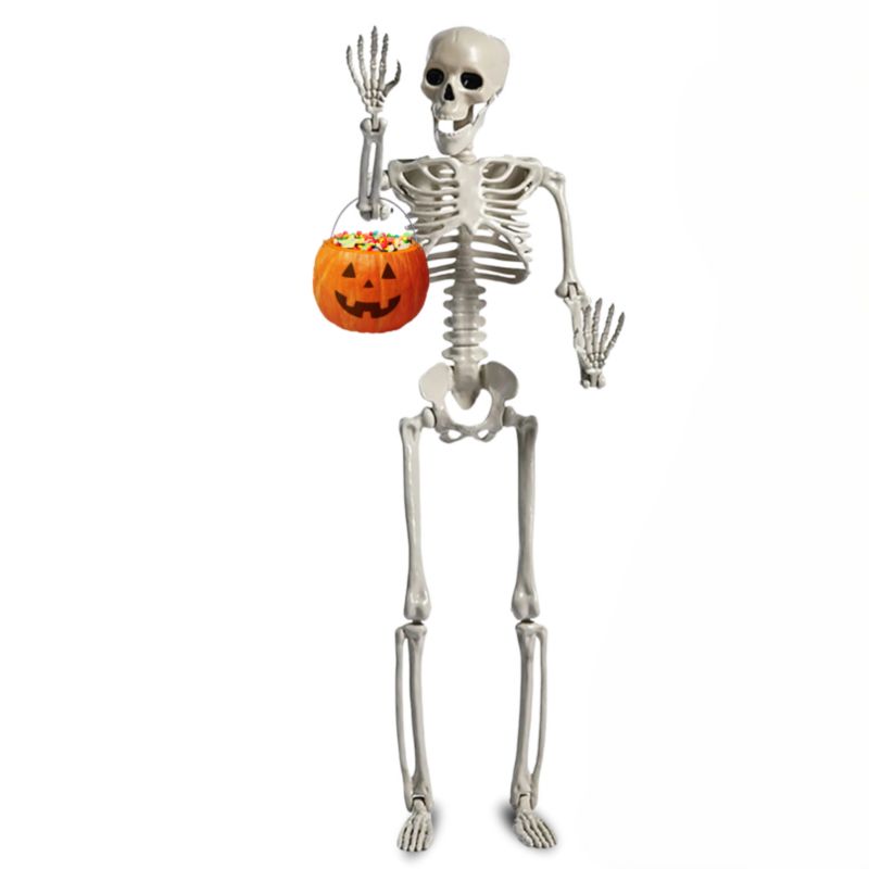 Szkielet Dekoracyjny More&Deco Realistyczny 90 Cm Ruchomy Do Wnętrz I Ogrodu 1 Szt.