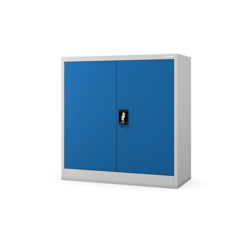 Szafka na akta osobowe Jan Nowak Beata szaro-niebieska 93x90x40 cm 1 szt